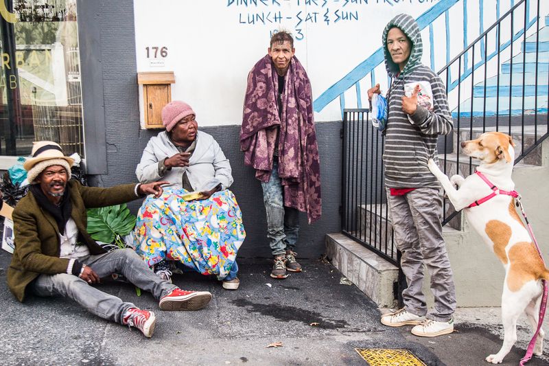 © Marzahn Botha - Image from the The Homeless of Cape Town: Angels and gardens to "grow people". photography project