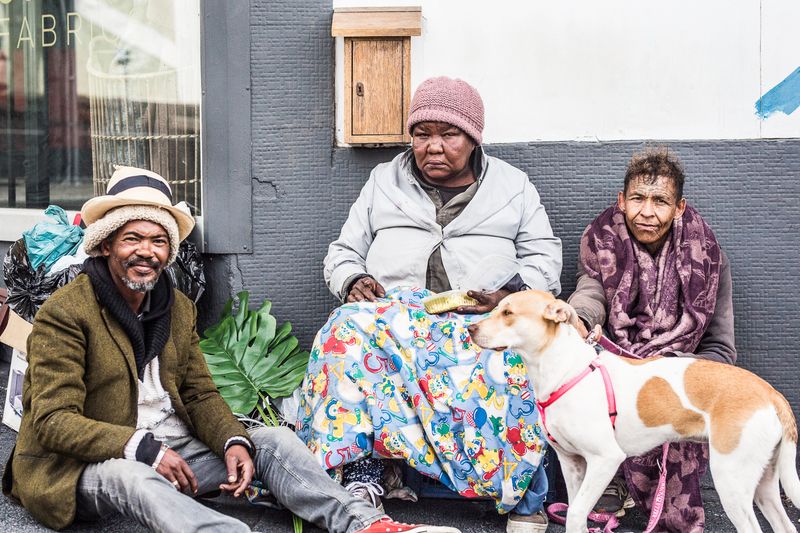 © Marzahn Botha - Image from the The Homeless of Cape Town: Angels and gardens to "grow people". photography project