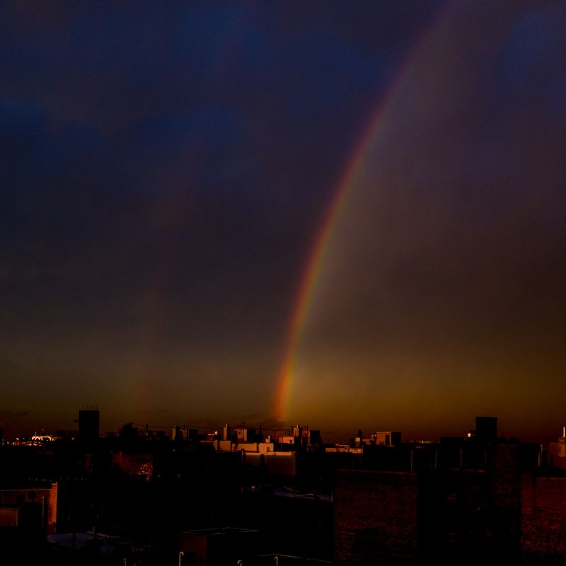 © Alana Celii - Landscape with Rainbow, 2018