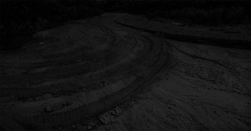 © Alex Turner - Vehicle Tracks and Dry Wash, Proposed Rosemont Mine Site, Santa Rita Mountains, AZ