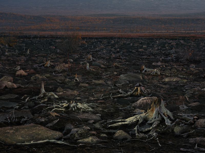 © Vladimir Seleznev - Landscape around the metallurgical plant