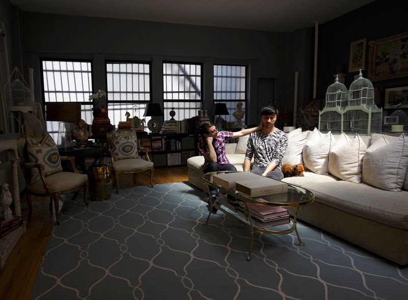 © Tom Atwood - CHRISTIAN SIRIANO, Project Runway winner — BRAD WALSH, Singer — New York, NYCHRISTIAN SIRIANO & BRAD WALSH