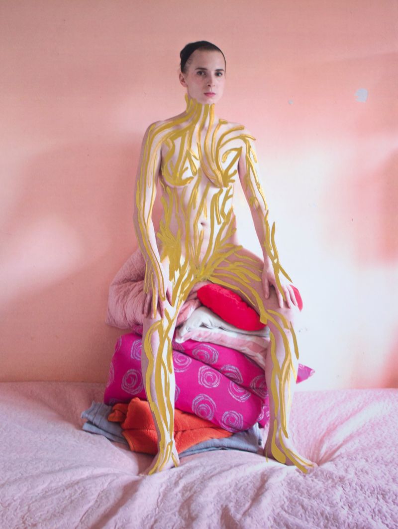 © Petra Vlčková - I use gold color to symbolize multiple sclerosis.