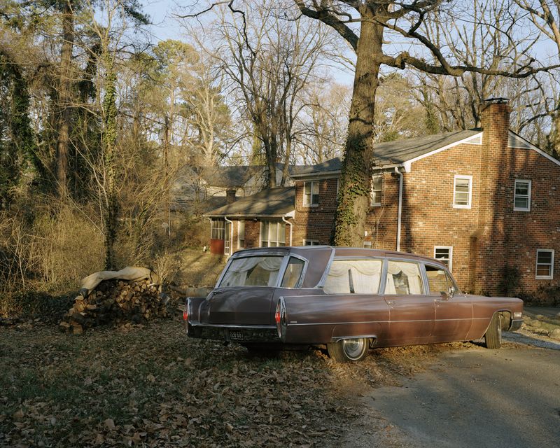 © Susan Worsham - " Hearse in my Childhood Driveway"