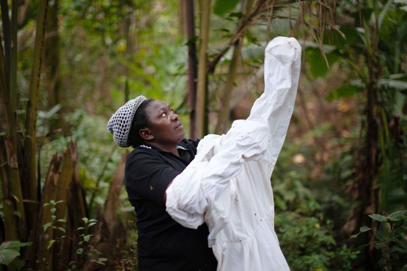 © Eleri Griffiths - Image from the The Women Beekeepers of Bamenda photography project
