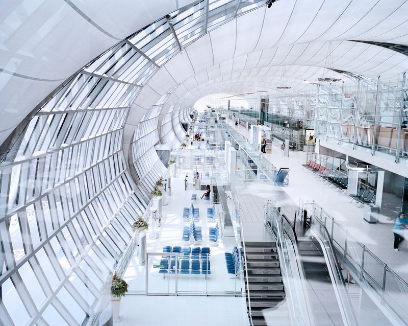 © Giulio Di Sturco - Image from the Aerotropolis, the way we will live next photography project