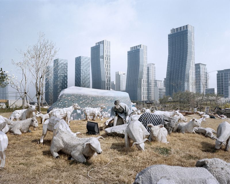 © Giulio Di Sturco - Image from the Aerotropolis, the way we will live next photography project