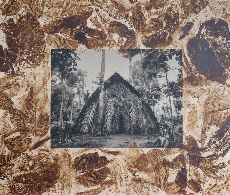 © Felipe Jacome - A traditional Waorani house stands on the banks of the Cononaco river