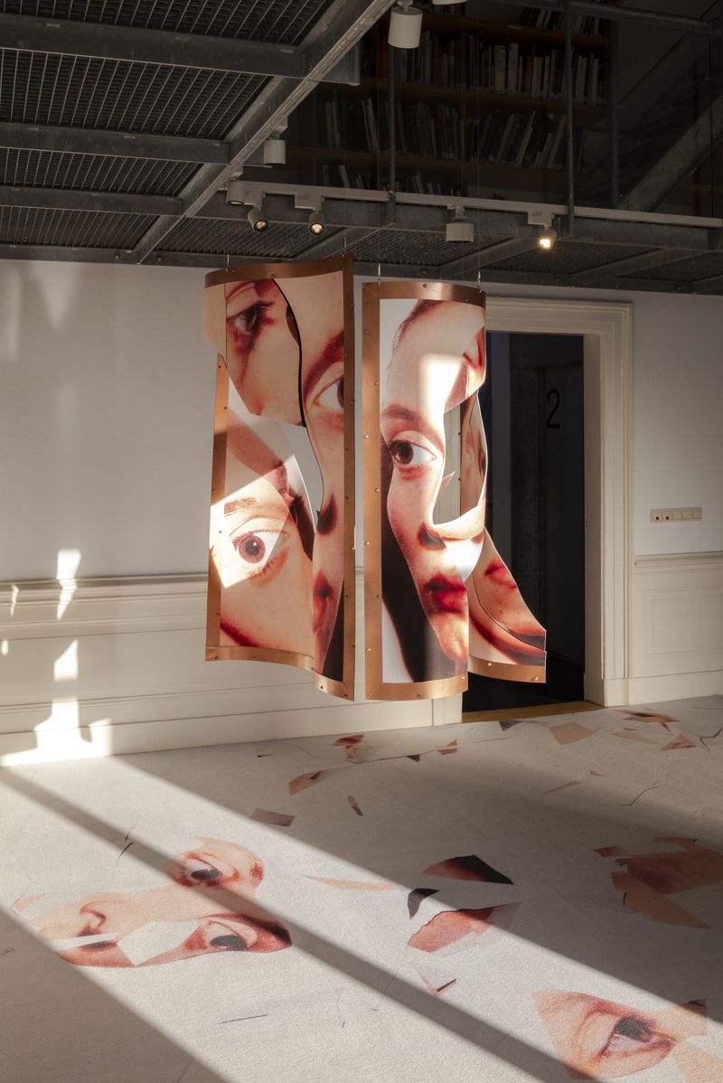 © Jasmijn Vermeeren - You Don't Look Sick, Self-Portrait No. 5 & 6 Installation Shot Foam 3h, 2025