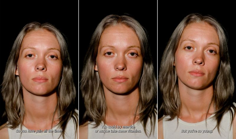 © Jasmijn Vermeeren - You Don't Look Sick, Screenshots Video Work, 2025 © Jasmijn Vermeeren