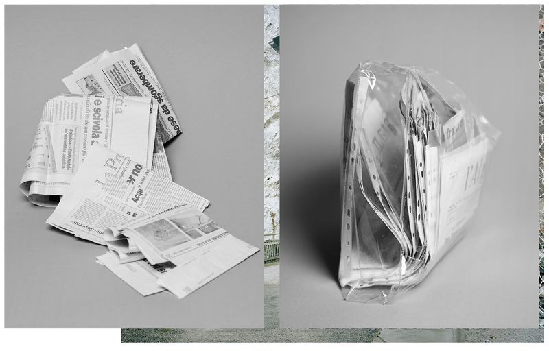 © Marina Caneve - ‘Are They Rocks or Clouds?’ book spread, Fw:Books and OTM 2019, Representation - Representation