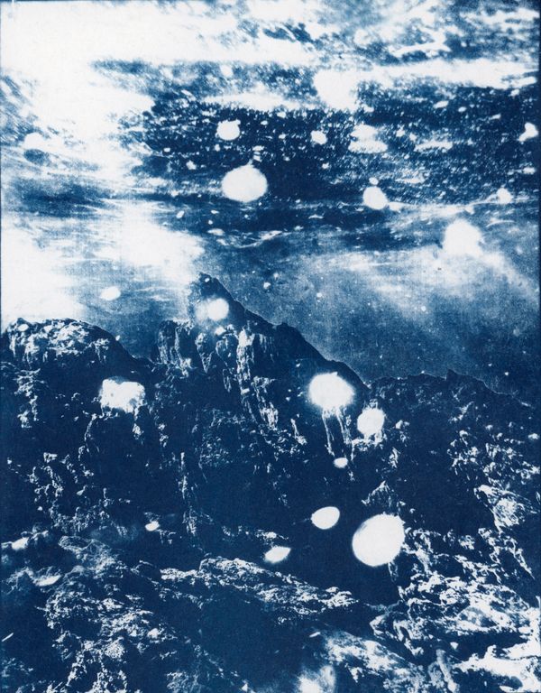 © Manon Lanjouère - Paysages sensibles #1, cyanotype on paper large format