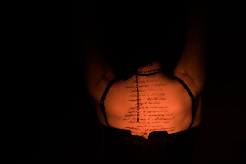 © Ingrid Firmhofer - Image from the Project BLACK MADONNA FOR PRESIDENT/Series ON FIRE photography project