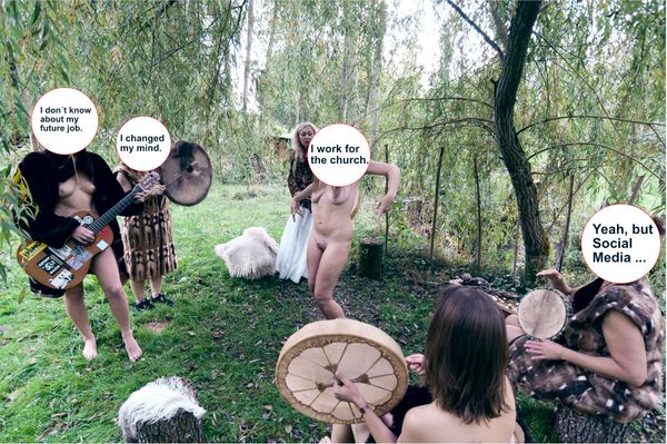 © Ingrid Firmhofer - Image from the Project BLACK MADONNA FOR PRESIDENT/Series FEAR photography project