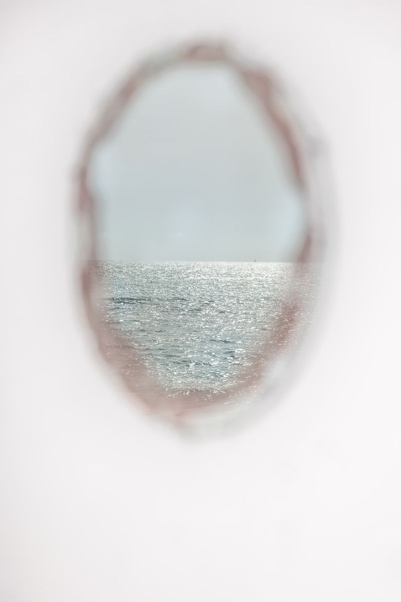 © Clelia Carbonari - Pinetina Lido, the sea reflected on a mirror.