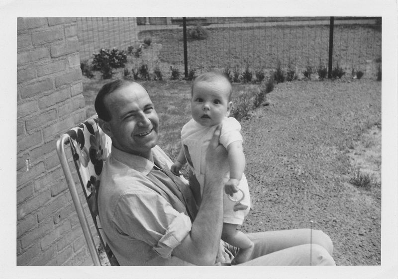 © Vivian Keulards - Dad & Hans (1967). Every parent hopes their child will be happy, responsible, confident and loving.