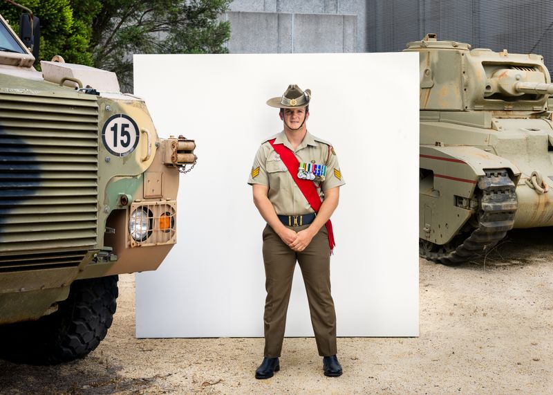 © Edwina Richards - Sgt Phillip Holley / Lone Pine Barracks