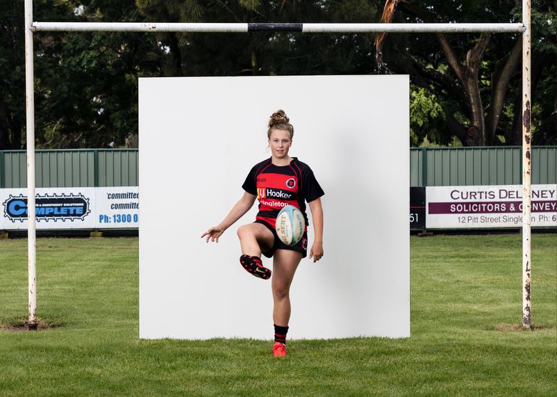 © Edwina Richards - Ruby Menere / Singleton Rugby field
