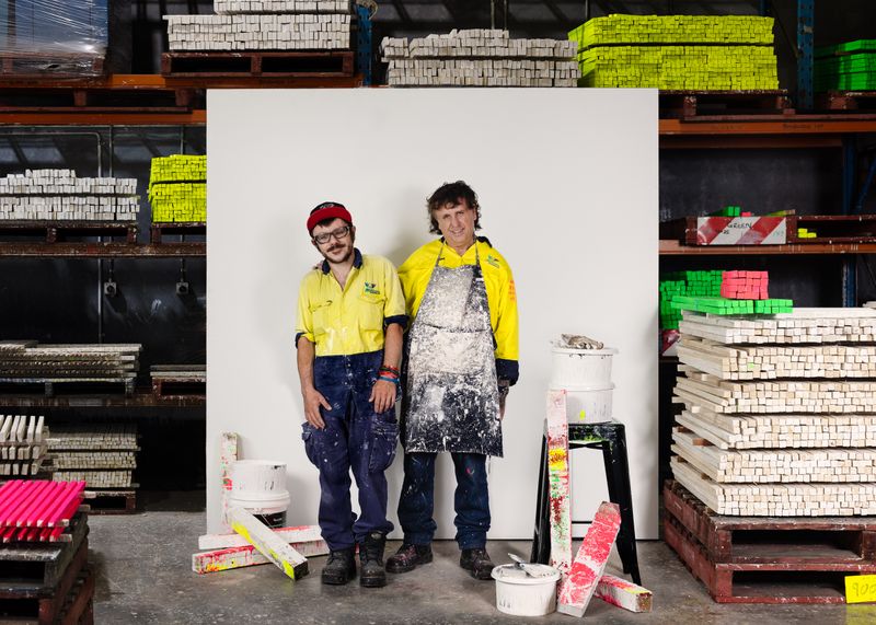 © Edwina Richards - Tyne Anderton and Mark Clifton / Witmore Workshop assisted employment facility Singleton
