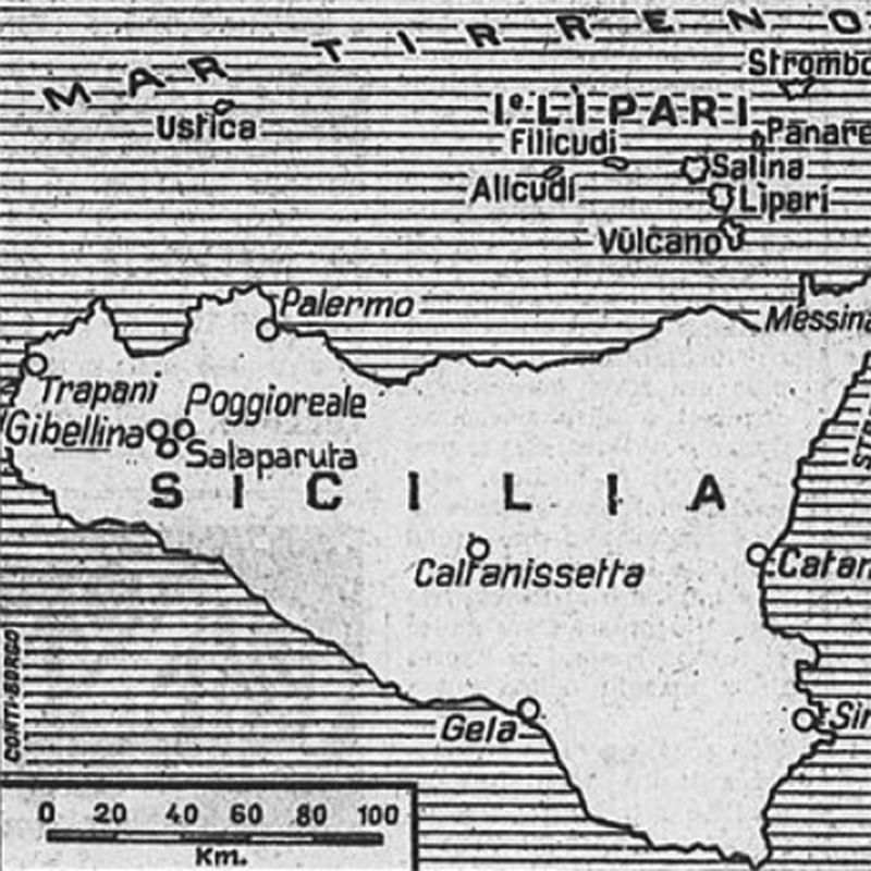 © Giuseppe Iannello - Image from the Gibellina 1968 - otto minuti dopo le tre photography project