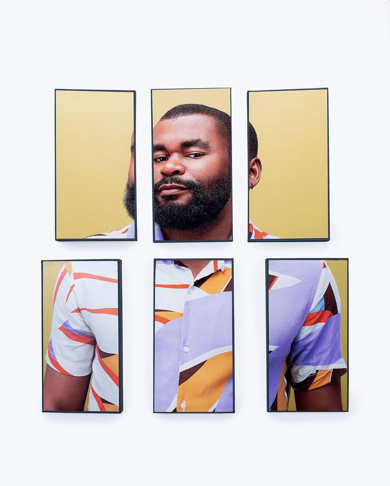 © Karen Navarro - Archival inkjet print, wood, acrylic paint, Epoxy