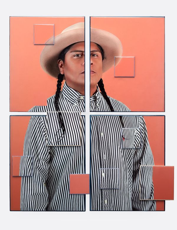 © Karen Navarro - Archival inkjet print, wood, acrylic paint, Epoxy