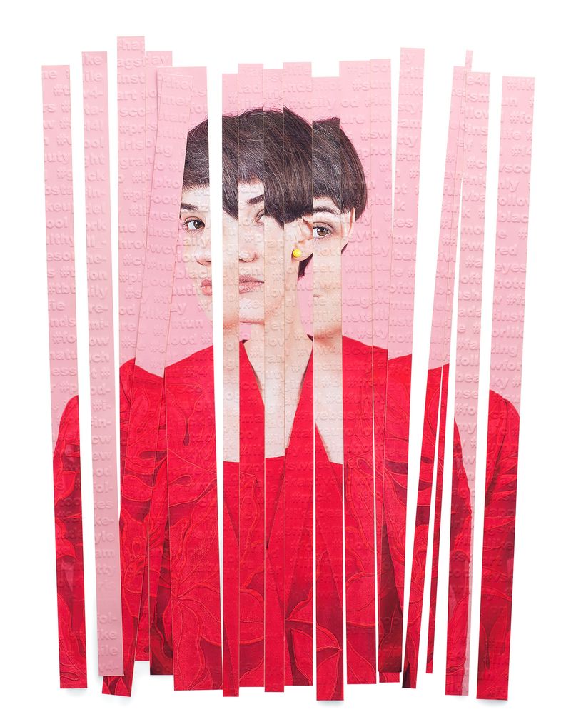 © Karen Navarro - Laser-cut embossed archival inkjet print