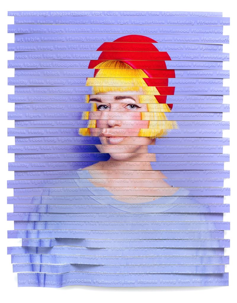 © Karen Navarro - Laser-cut embossed archival inkjet print