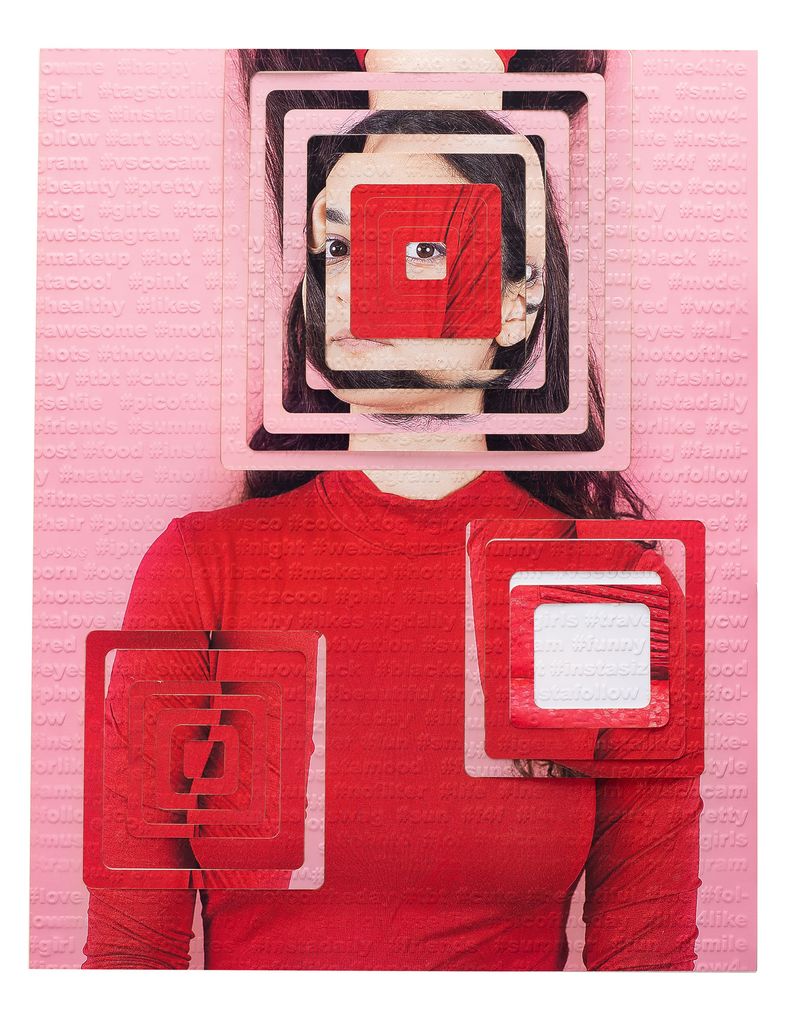 © Karen Navarro - Laser-cut embossed archival inkjet print