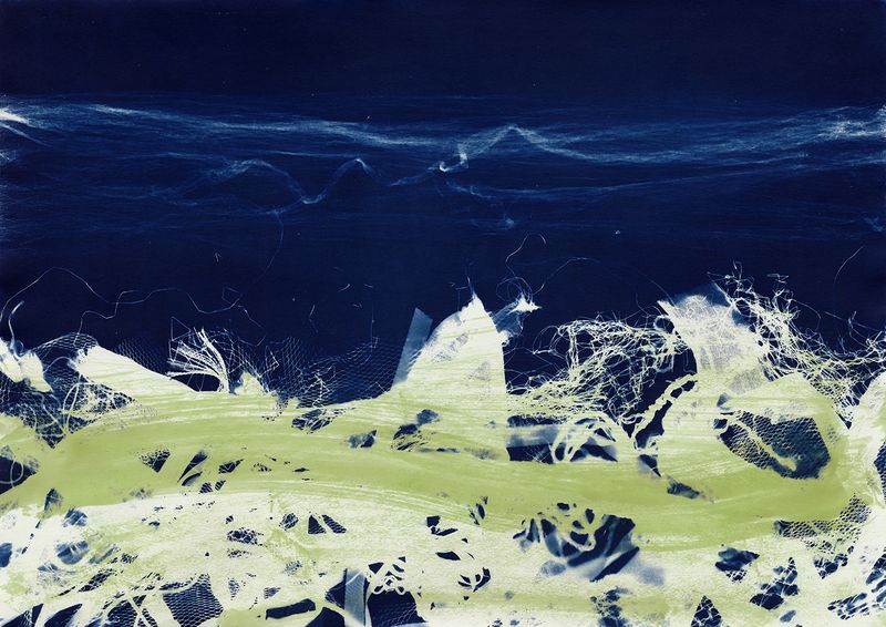 © Miltiadis Igglezos - Image from the Cyanotypes of a trashworld photography project
