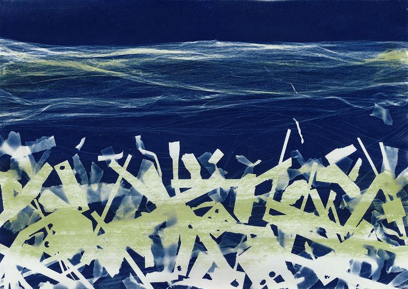 © Miltiadis Igglezos - Image from the Cyanotypes of a trashworld photography project