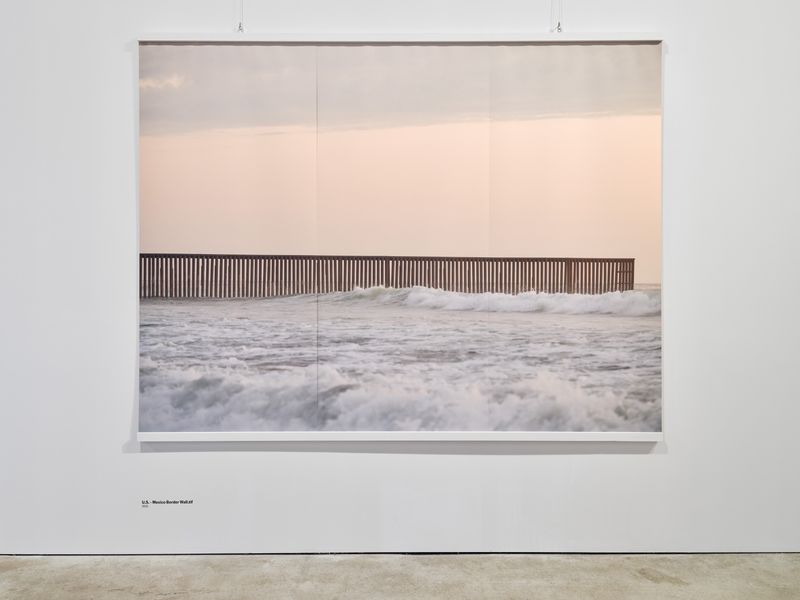 © Orejarena & Stein - U.S. - Mexico Border Wall. 2021.Print: FAP / PPPaper: Canson Rag Photographique 310g/mSize: ca 240 x 315 cm