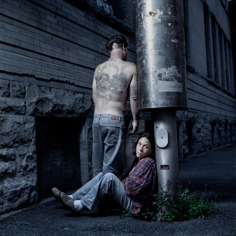 © Tony Fouhse - From the series: USER, Portraits of Crack Addicts.