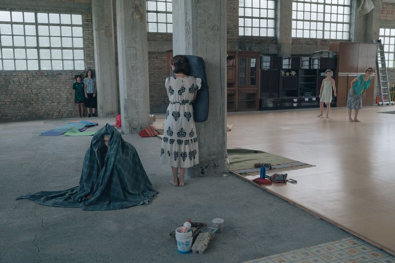 © Kseniia Apresian - Kid's day in Gaia Terra: Volunteers and guests playing hide and seek