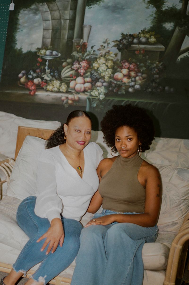 © Macayli Hausmann - Asia and Her Mom at the Antique Mall, 2024.