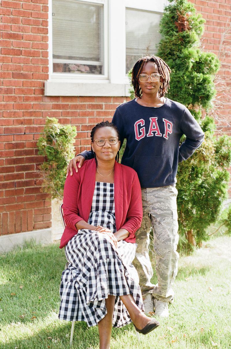 © Macayli Hausmann - Fatou and their Wayda in South City, 2024.