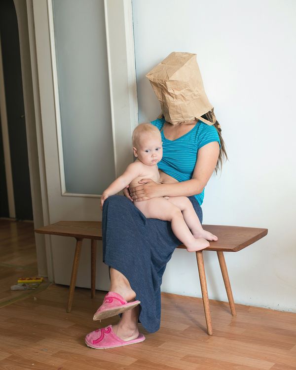 © Alena Zhandarova - Image from the Hidden Motherhood photography project