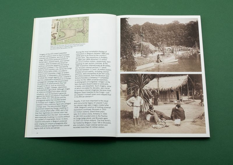 © Oliver Leu, spread from the book Leopold's Legacy