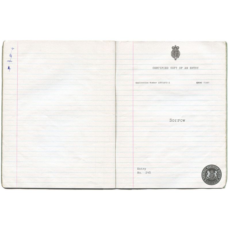 Photobook Review: Sorrow by Dawn Rodgers