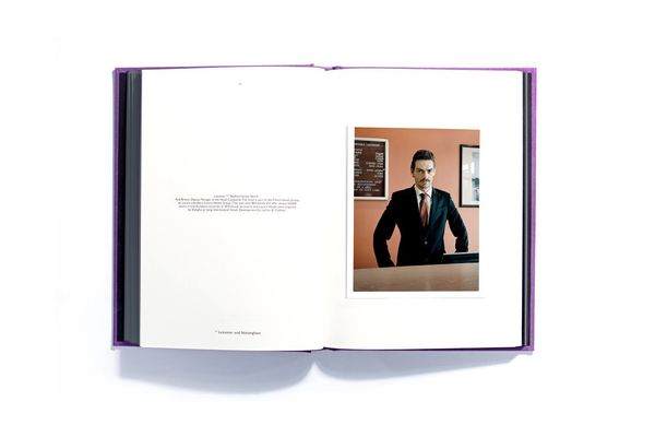 © John Angerson, spread from the book English Journey