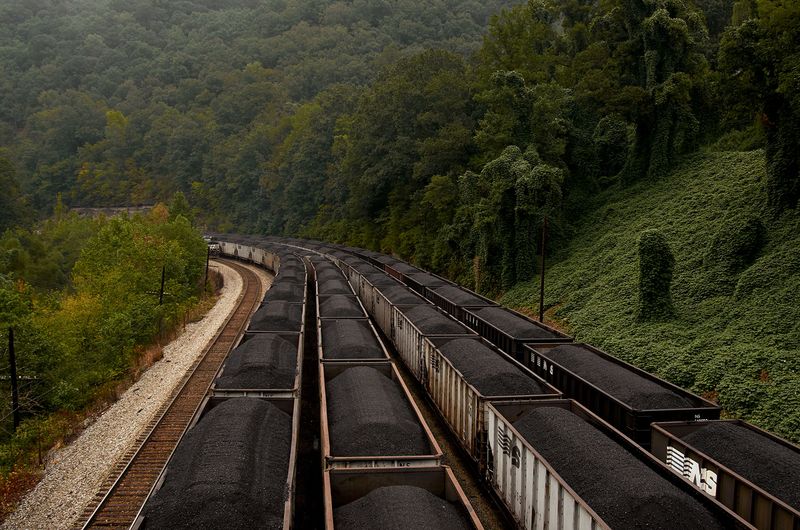 Sunset over Appalachia