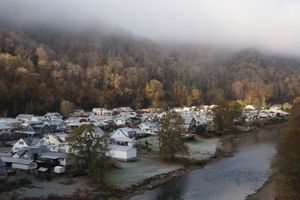 Sunset over Appalachia