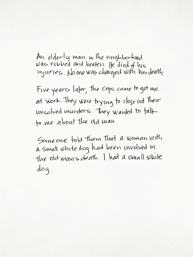 © Robin Dahlberg - Excerpt from interview with Vanessa Gathers