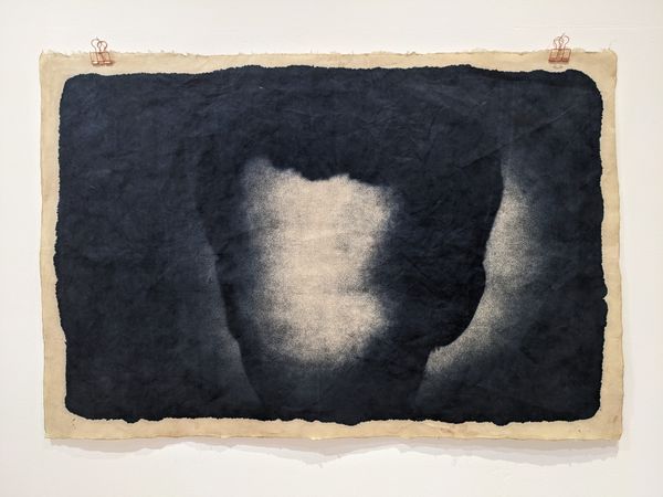 © Tomasz Laczny - Large format cyanotape (tonned in coffe) printed on handmade japanese kozo paper 96x69cm