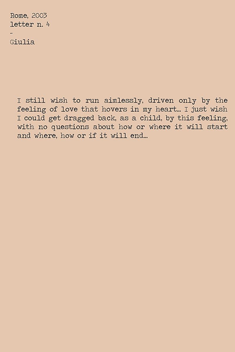 © Martina Zanin - Image from the I Made Them Run Away photography project