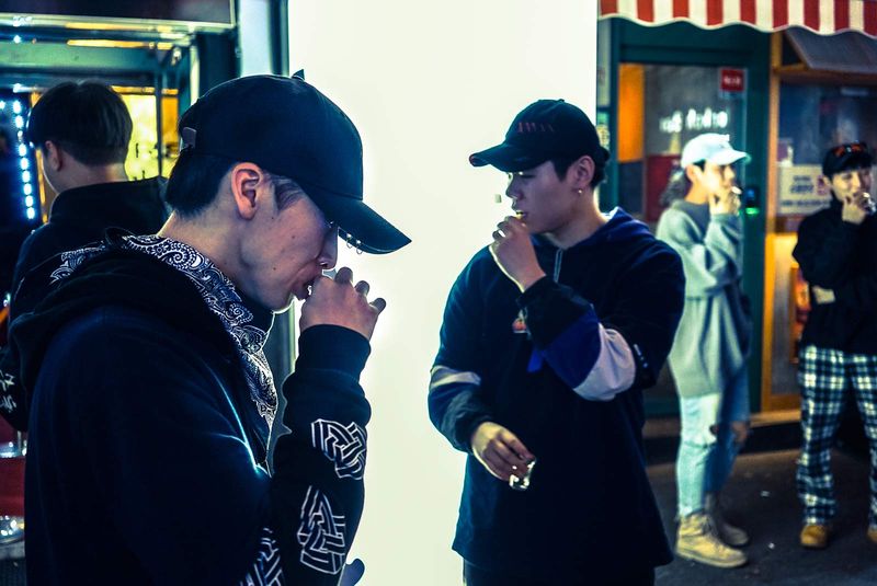 © JANUSZ DAGA - Image from the a night in seoul  photography project