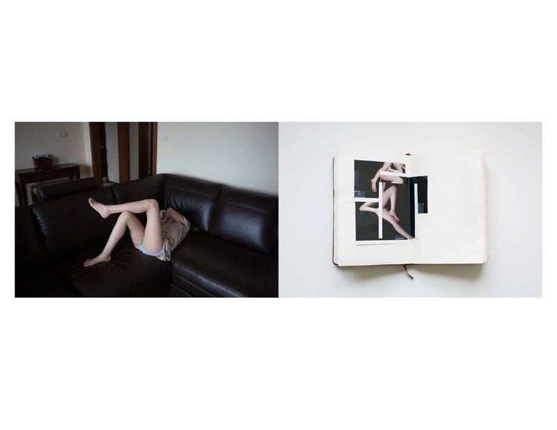 © Ola Walków - tangle legs/ sketchbook