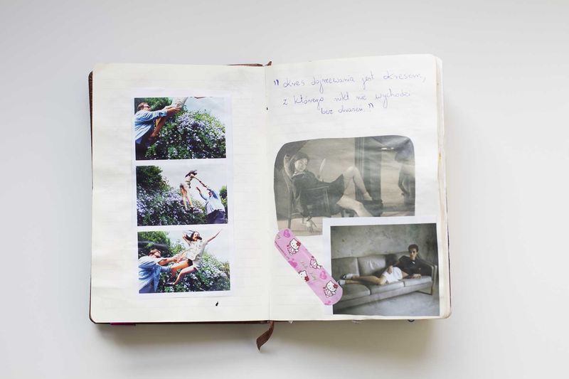 © Ola Walków - sketchbook (around 100 pages we created together)