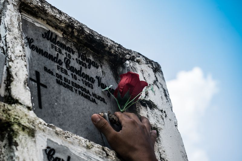 © ANDRES CARDONA CRUZ - My brother no longer lives in Colombia, but every time he visits we go to the graves of my father and my uncle.