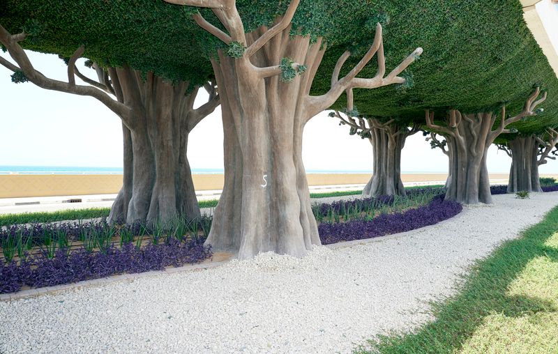© Nikolai Frerichs - bridge pillars dressed as trees